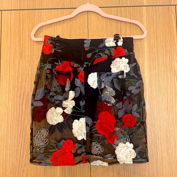 Mesh mini skirt - Picture 2 of 2